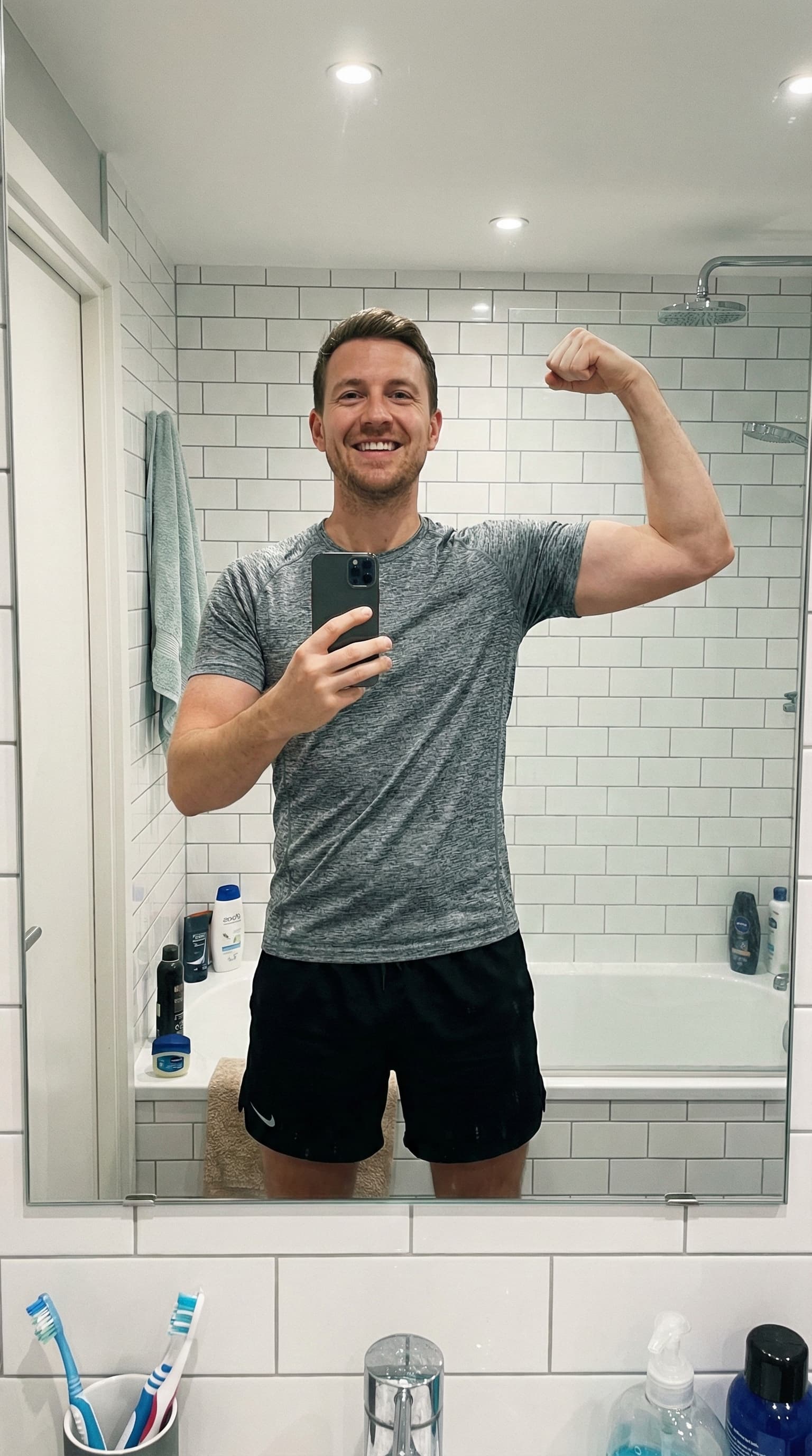 After weight loss transformation